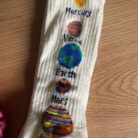 Bundle of two: fun print socks : outer space, women’s one size - Picture 7 of 7